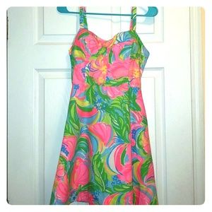 EUC Lilly Pulitzer So A Peeling Willow Dress